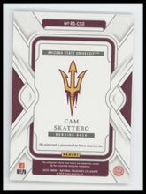 2025 Panini National Treasures Collegiate Silhouettes Cam Skattebo #/99 #RS-CSO