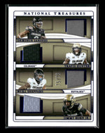 Panini National Treasures Hunter/Sanders/Sheppard/Horn Jr #/75 #TQM-COL
