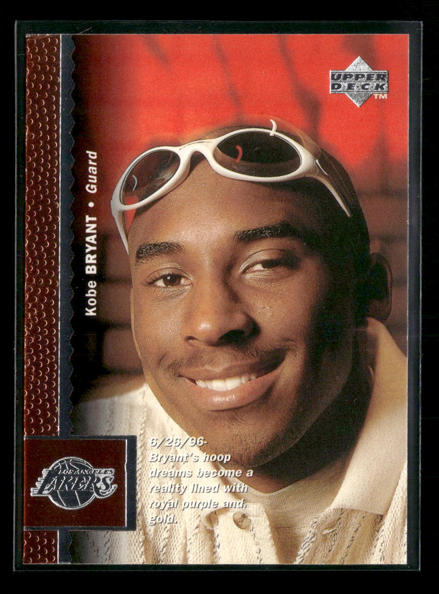 1996-97 Upper Deck Kobe Bryant Rookie #58