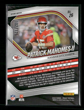 2025 Panini Prizm No Huddle Blue Patrick Mahomes II #/125 #26