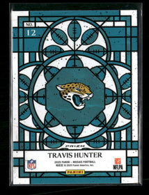 2025 Panini Mosaic Stained Glass Travis Hunter #12