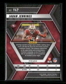 2025 Panini Mosaic Mosaic Genesis Jauan Jennings #142