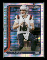 2025 Topps Chrome Pulsar Refractor Drake Maye #207