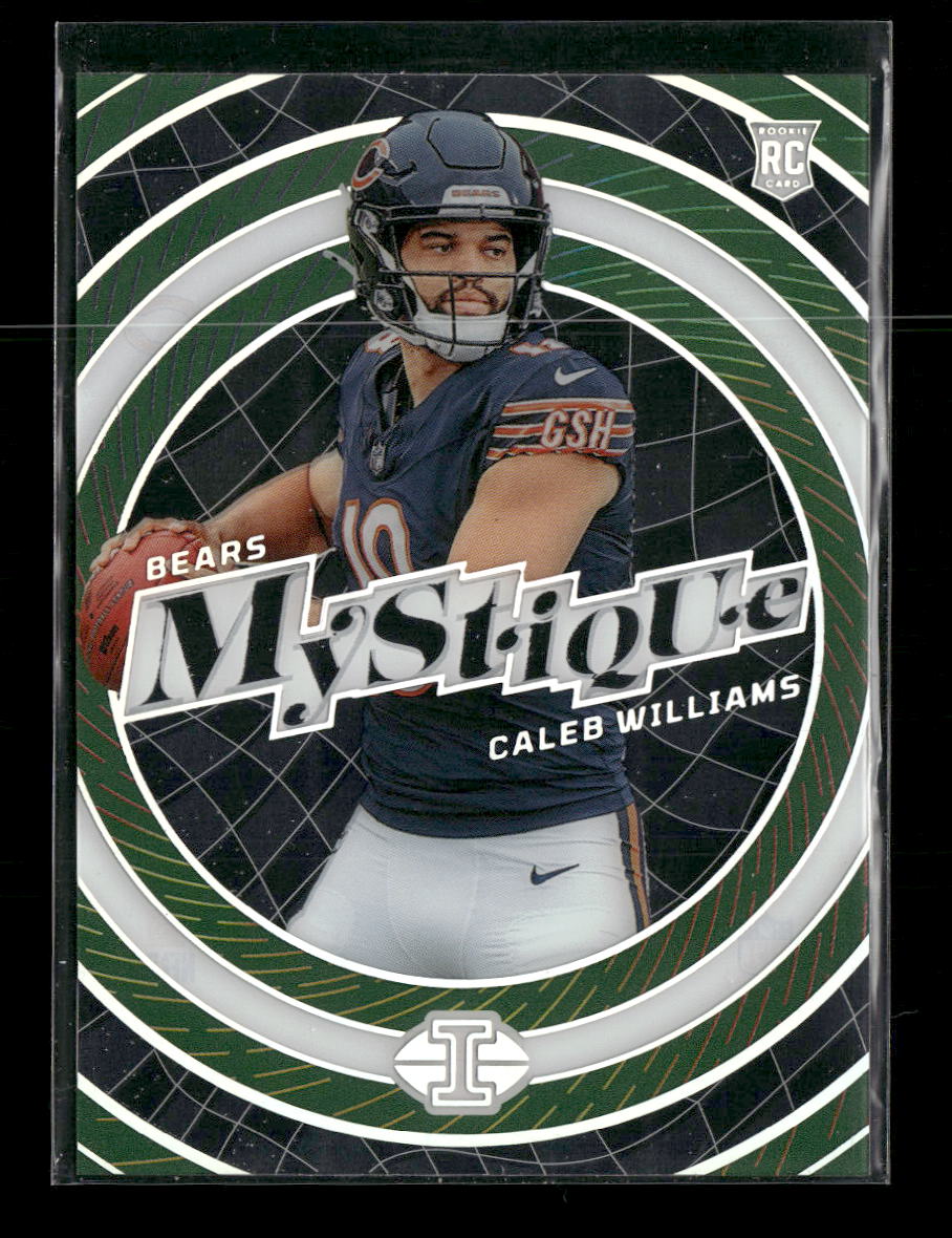 2024 Panini Illusions Mystique Emerald Caleb Williams #1