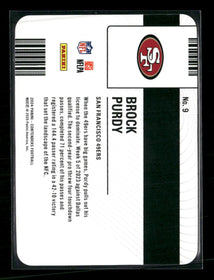 2024 Panini Contenders License to Dominate Brock Purdy #9