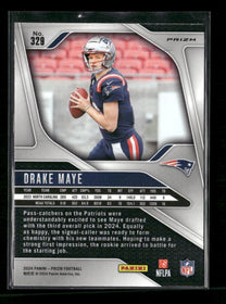 2024 Panini Prizm Pink Drake Maye Rookie #329