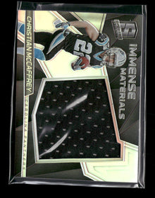 2017 Panini Spectra Immense Materials Christian McCaffrey #/199 #3