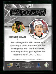 2023-24 Upper Deck Dazzlers Orange Connor Bedard #DZ-79