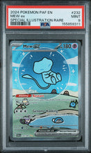 2024 Pokemon Paf En-Paldean Fates Special Illustration Rare Mew Ex 9 PSA #232