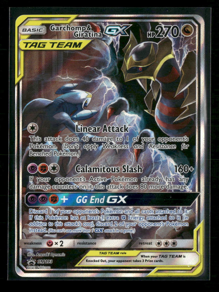 SM Promos Garchomp & Giratina GX #SM193