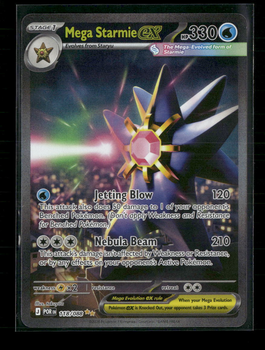 ME03: Perfect Order Mega Starmie ex #118/088