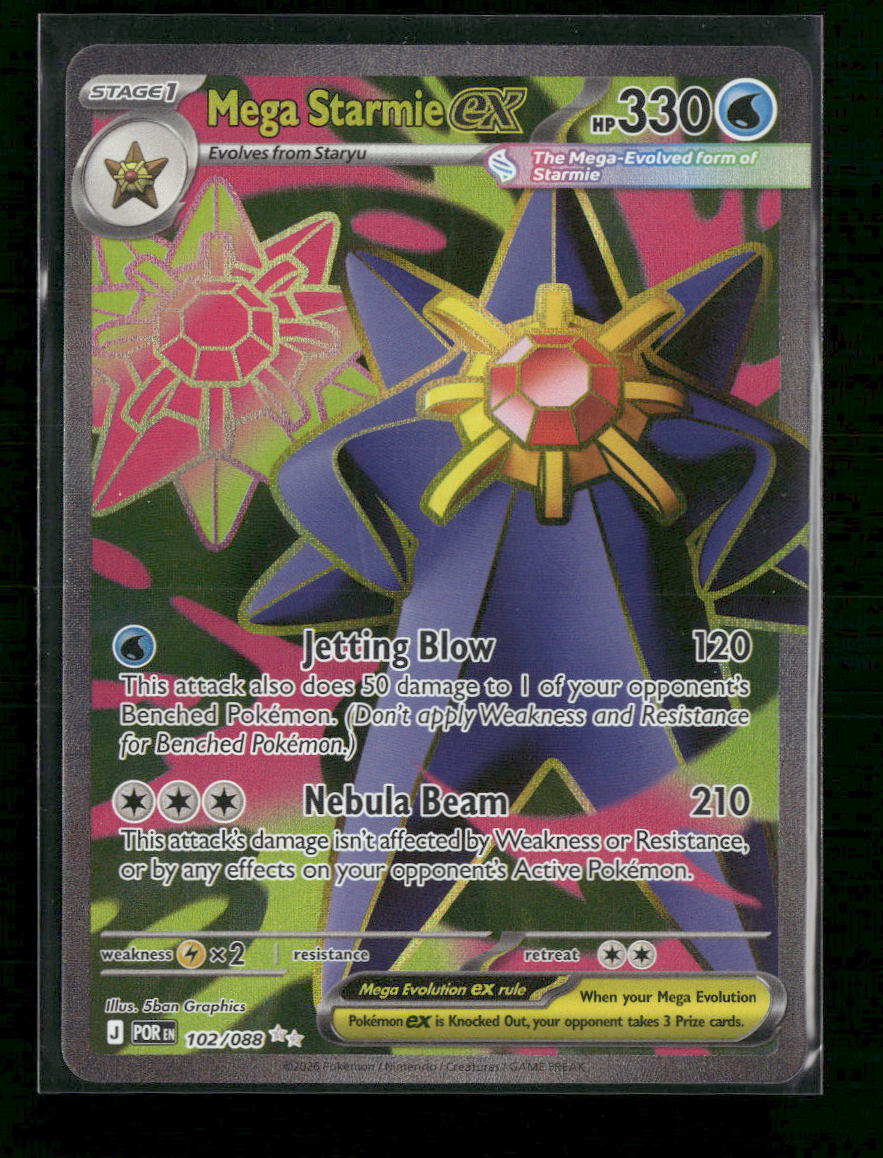 ME03: Perfect Order Mega Starmie ex #102/088