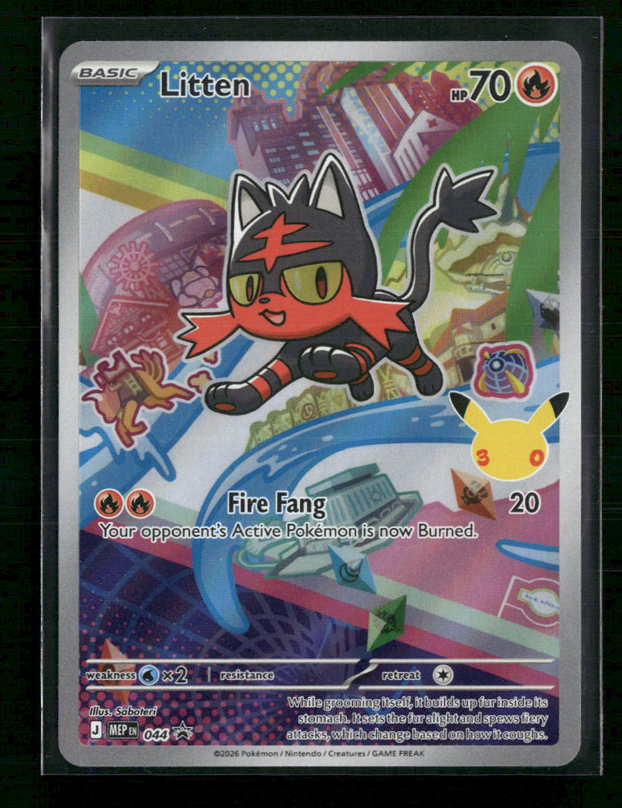 ME: Mega Evolution Promo Litten #044