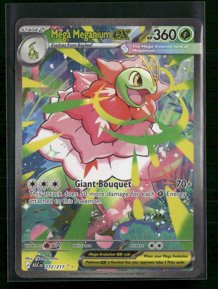ME: Ascended Heroes Mega Meganium ex #272/217