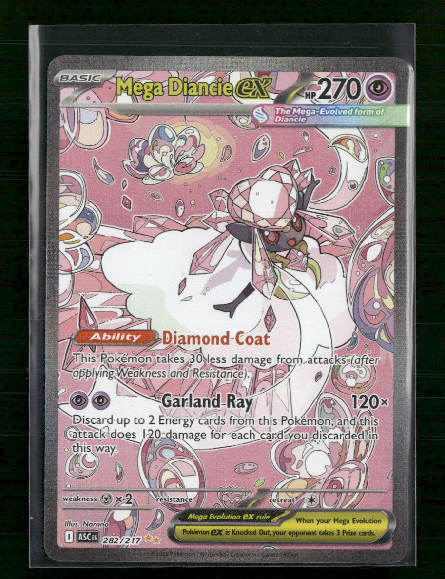 ME: Ascended Heroes Mega Diancie ex #282/217