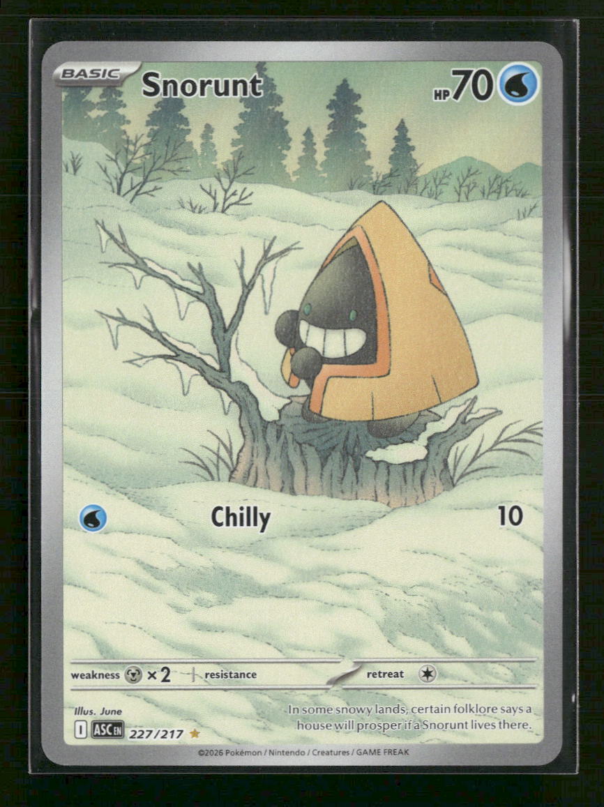 ME: Ascended Heroes Snorunt #227/217