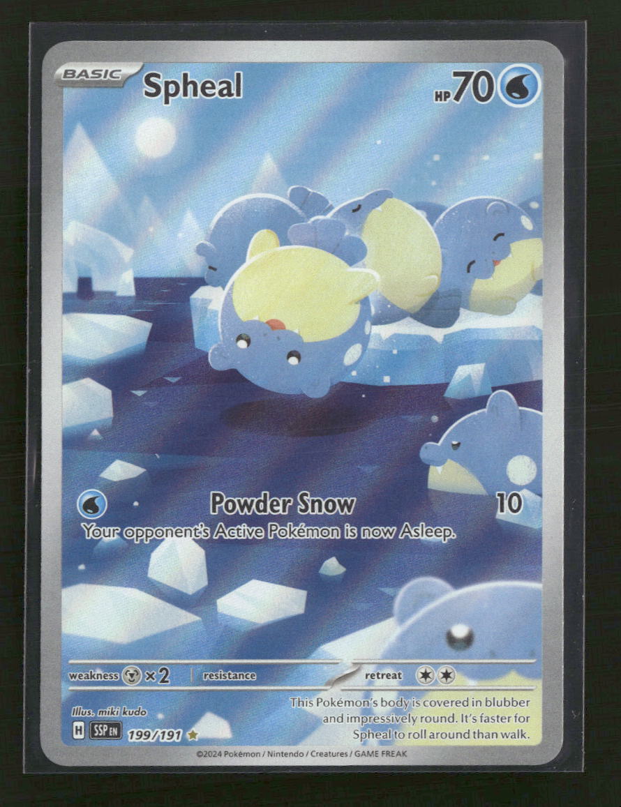 SV08: Surging Sparks Spheal #199/191