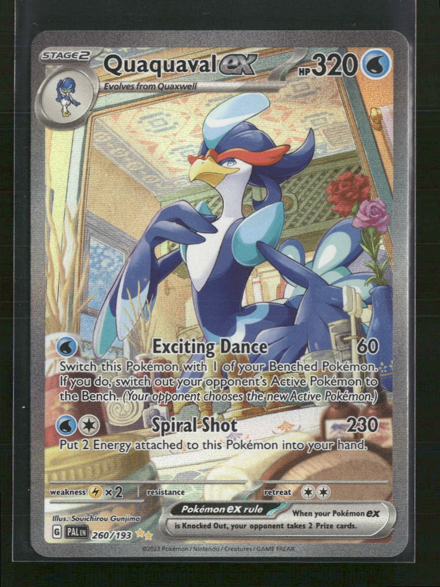 SV02: Paldea Evolved Quaquaval ex #260/193