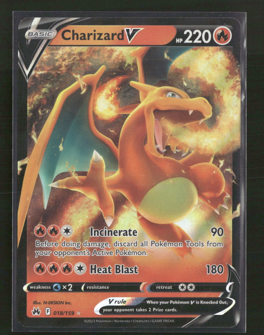 Crown Zenith Charizard V #018/159