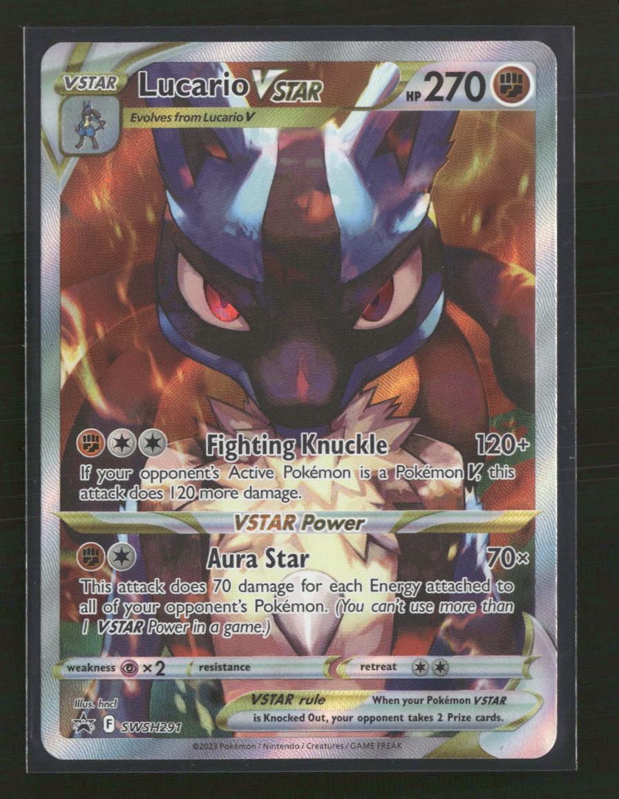 SWSH: Sword & Shield Promo Cards Lucario VSTAR #SWSH291