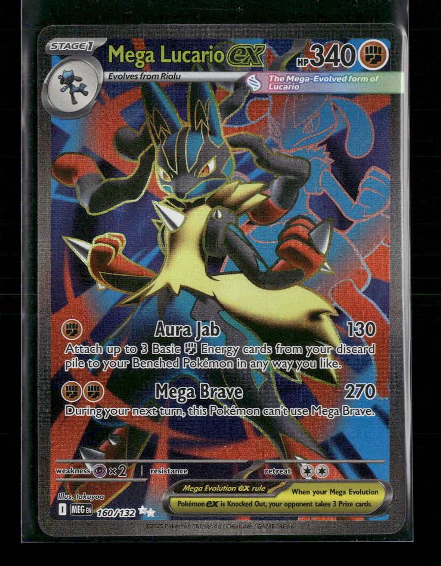 ME01: Mega Evolution Mega Lucario ex #160/132