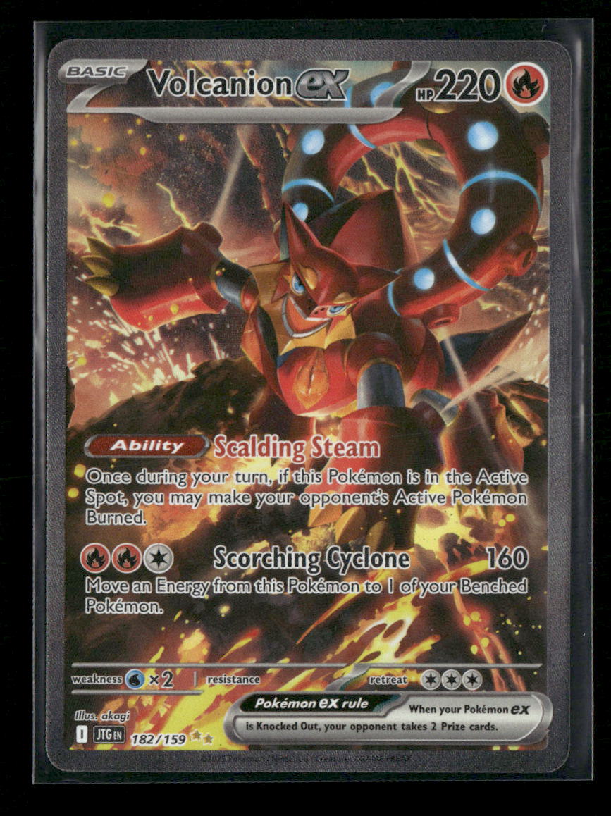 SV09: Journey Together Volcanion ex #182/159