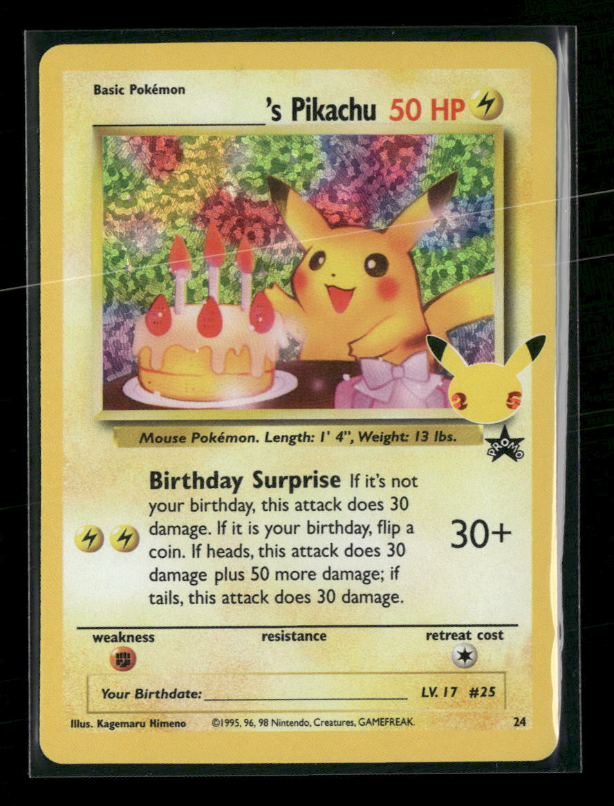 Celebrations: Classic Collection ______'s Pikachu #24/53