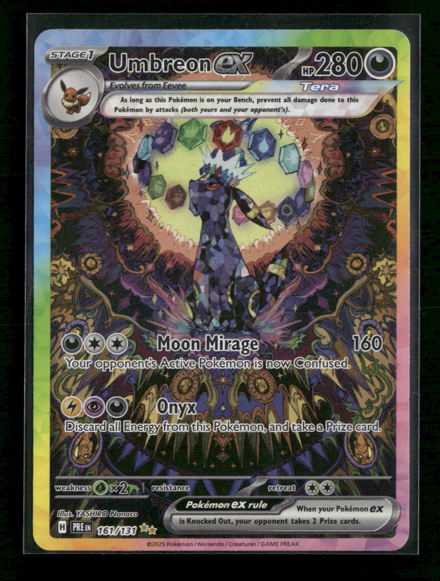 SV: Prismatic Evolutions Umbreon ex #161/131