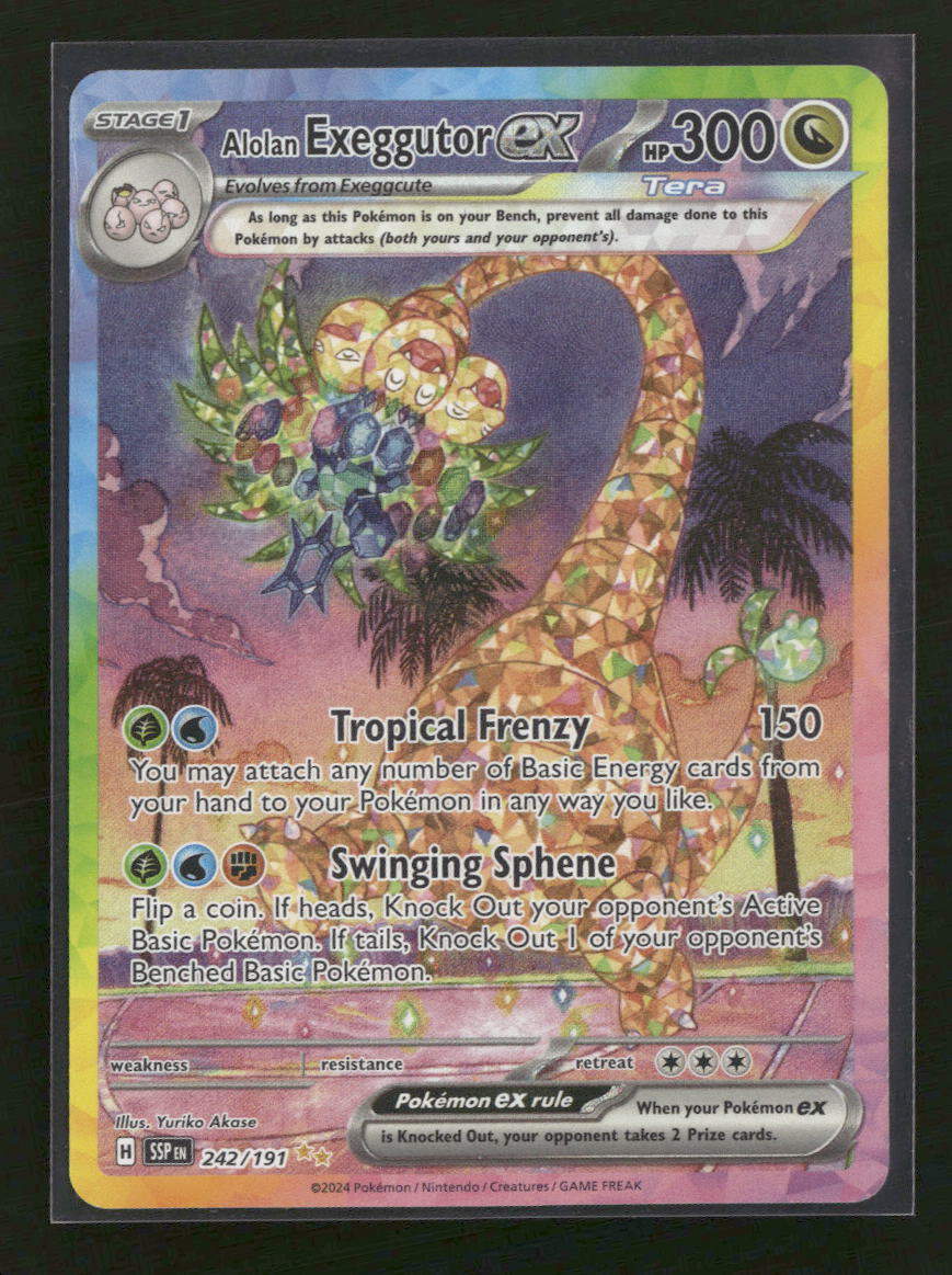 SV08: Surging Sparks Alolan Exeggutor ex #242/191