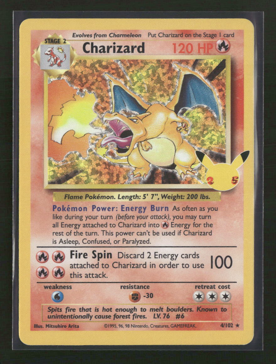 Celebrations: Classic Collection Charizard #4/102
