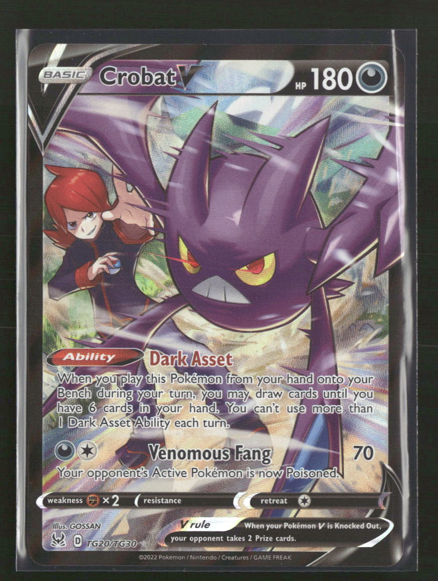 SWSH11: Lost Origin Trainer Gallery Crobat V #TG20/TG30