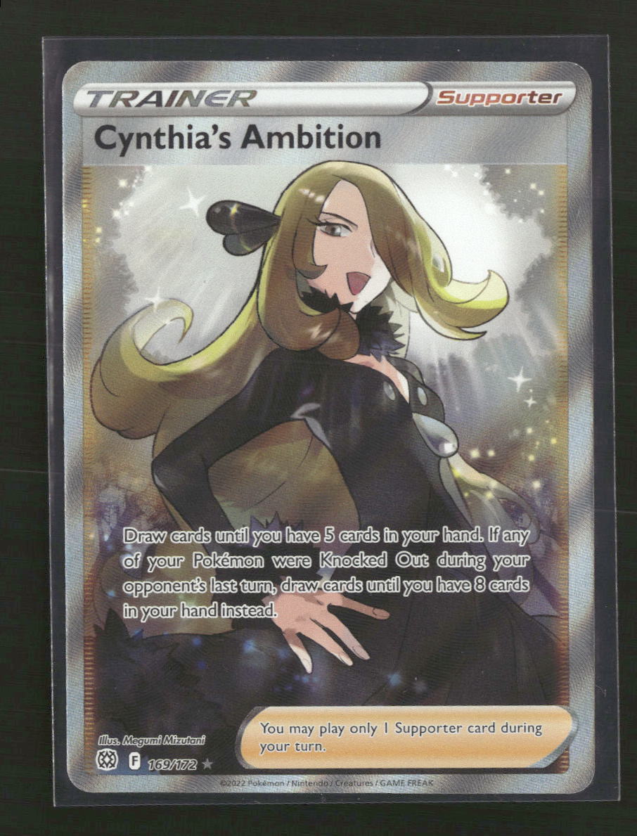 SWSH09: Brilliant Stars Cynthia's Ambition (Full Art) #169/172