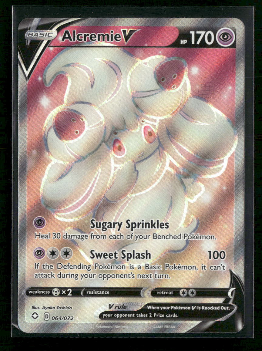 Shining Fates Alcremie V (Full Art) #064/072