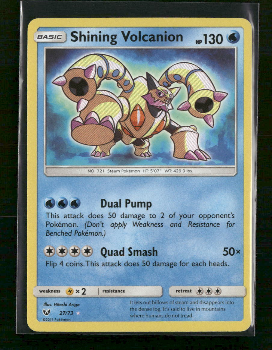 Shining Legends Shining Volcanion #27/73