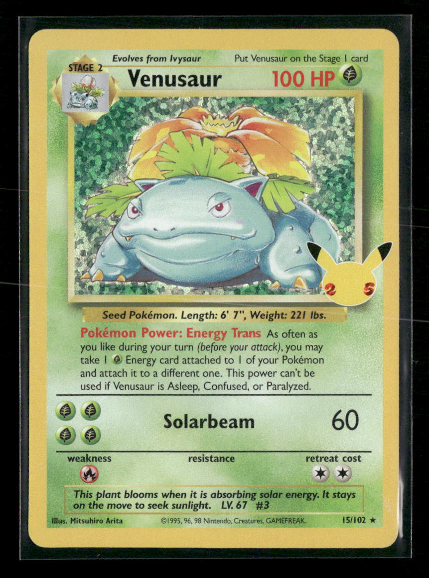 Celebrations: Classic Collection Venusaur #15/102