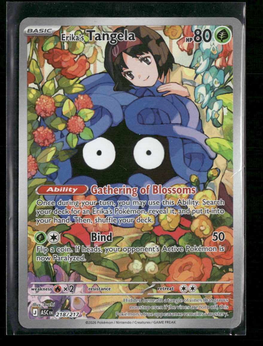 ME: Ascended Heroes Erika's Tangela #218/217