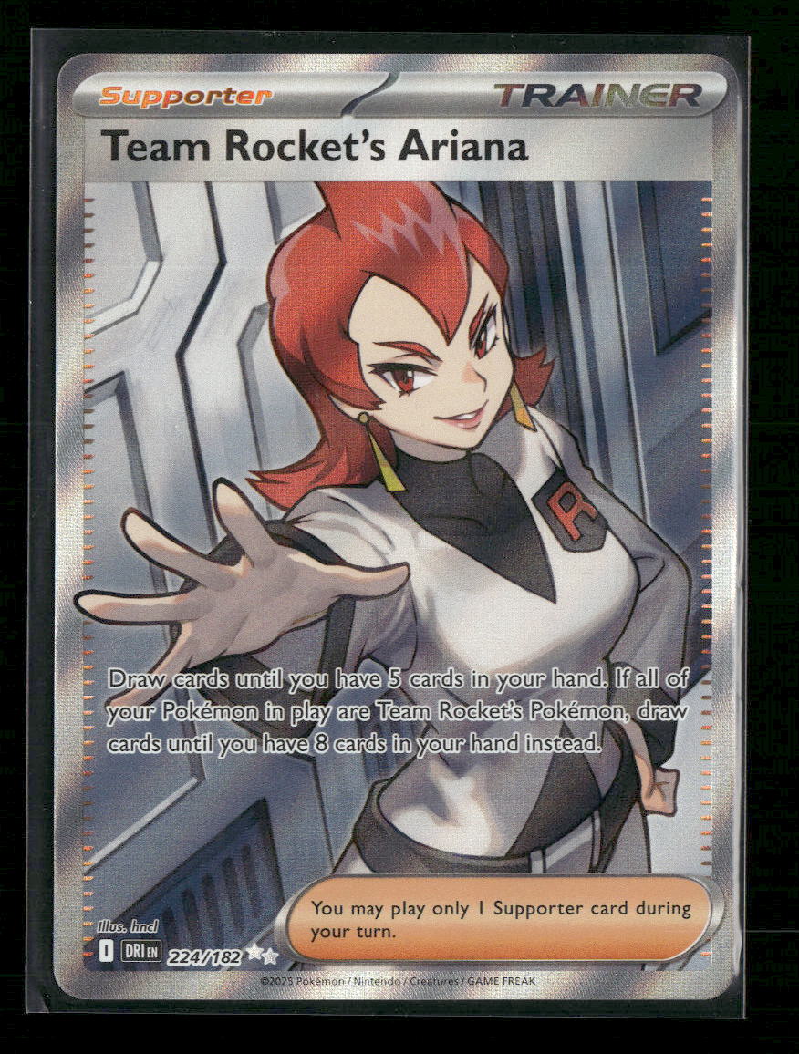 SV10: Destined Rivals Team Rocket's Ariana #224/182