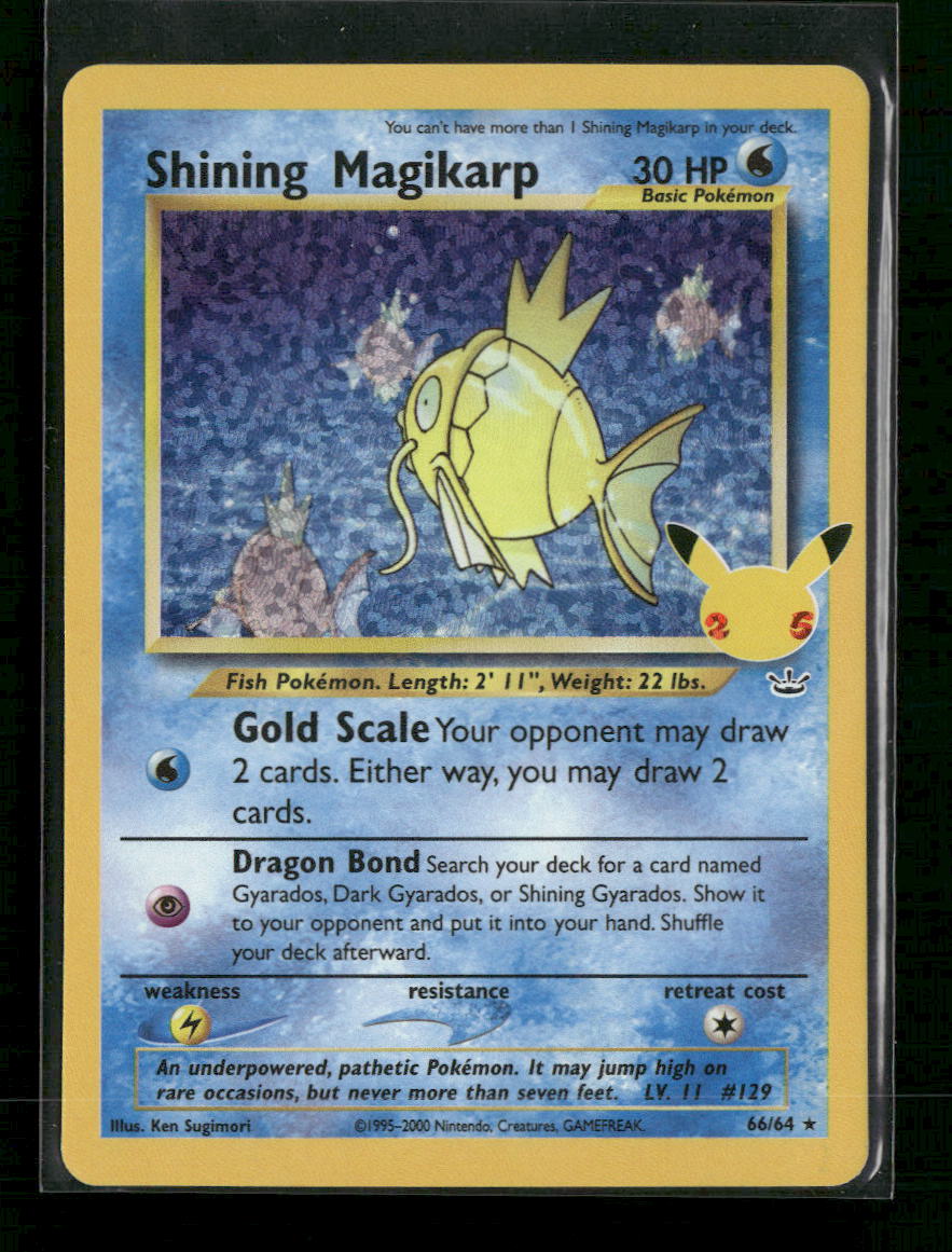 Celebrations: Classic Collection Shining Magikarp #66/64