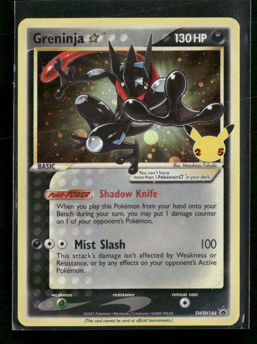 SWSH: Sword & Shield Promo Cards Greninja Star #SWSH144
