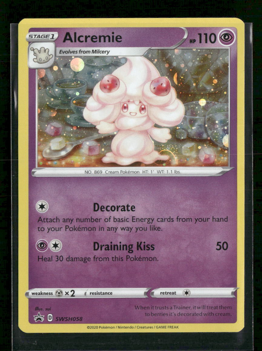 SWSH: Sword & Shield Promo Cards Alcremie #SWSH058
