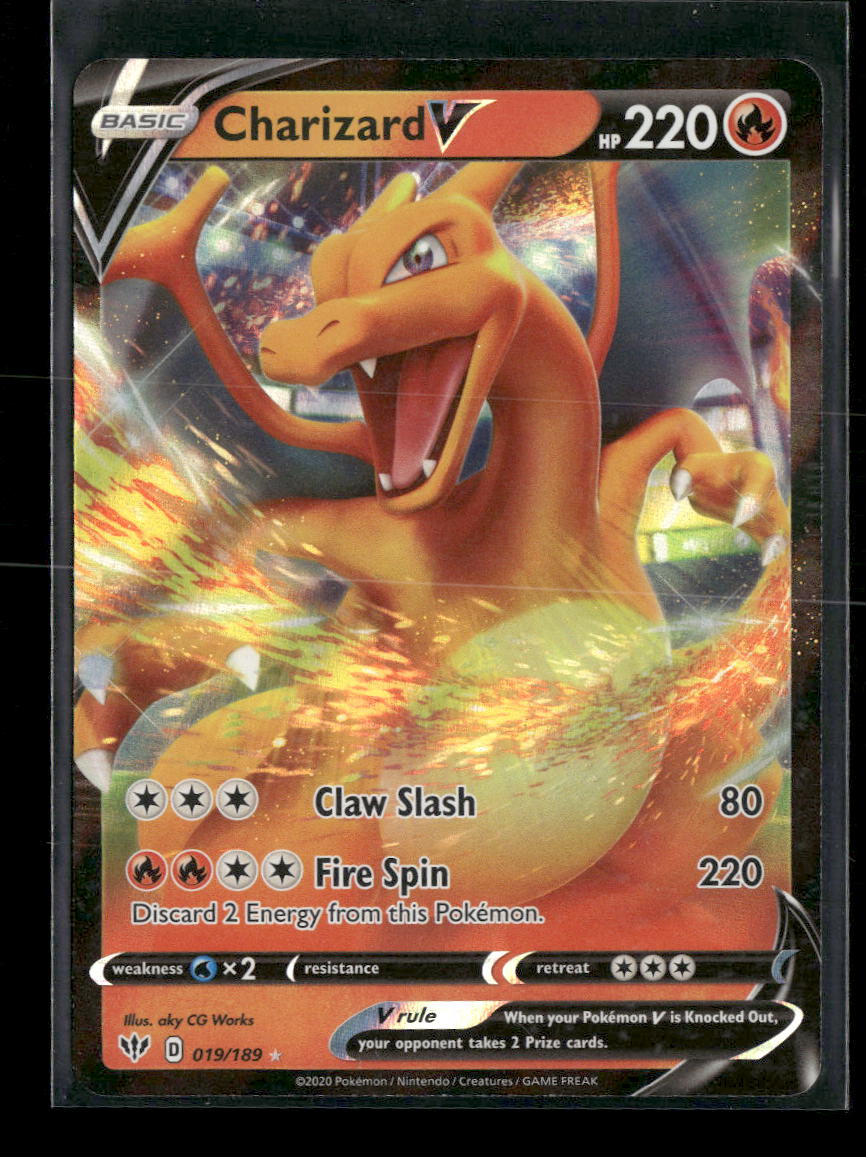 SWSH03: Darkness Ablaze Charizard V #019/189