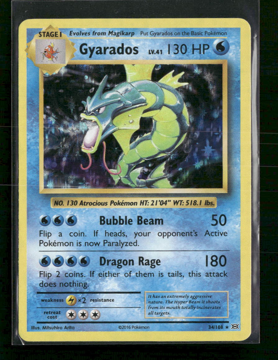 XY - Evolutions Gyarados #34/108