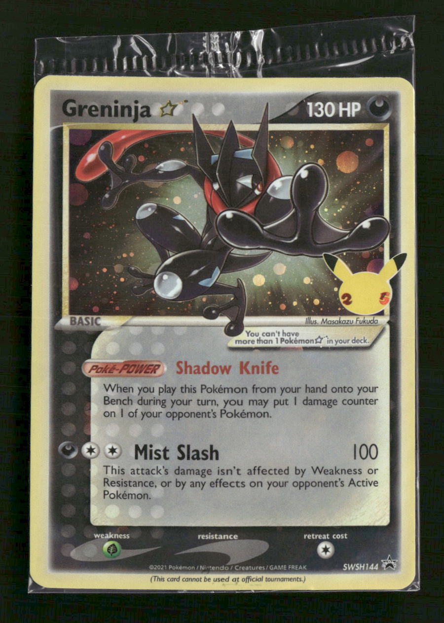 SWSH: Sword & Shield Promo Cards Greninja Star #SWSH144