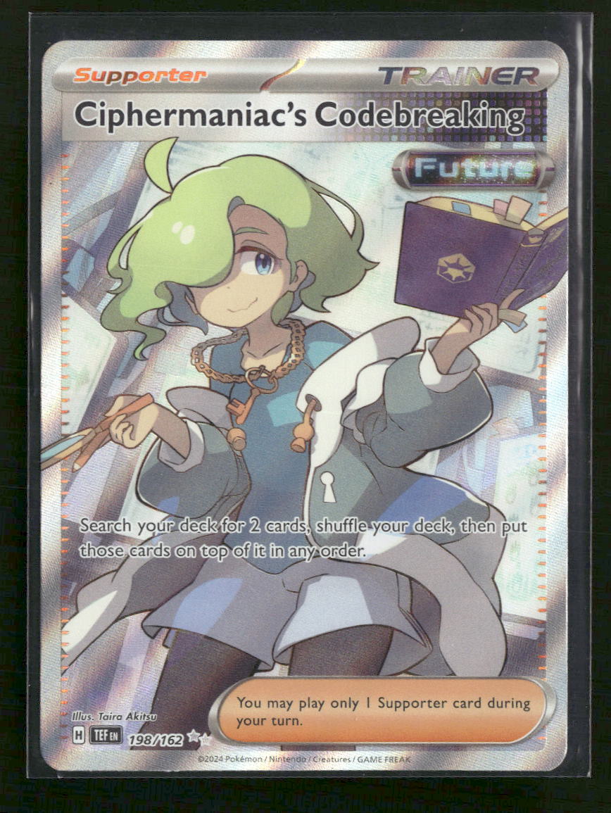 SV05: Temporal Forces Ciphermaniac's Codebreaking #198/162