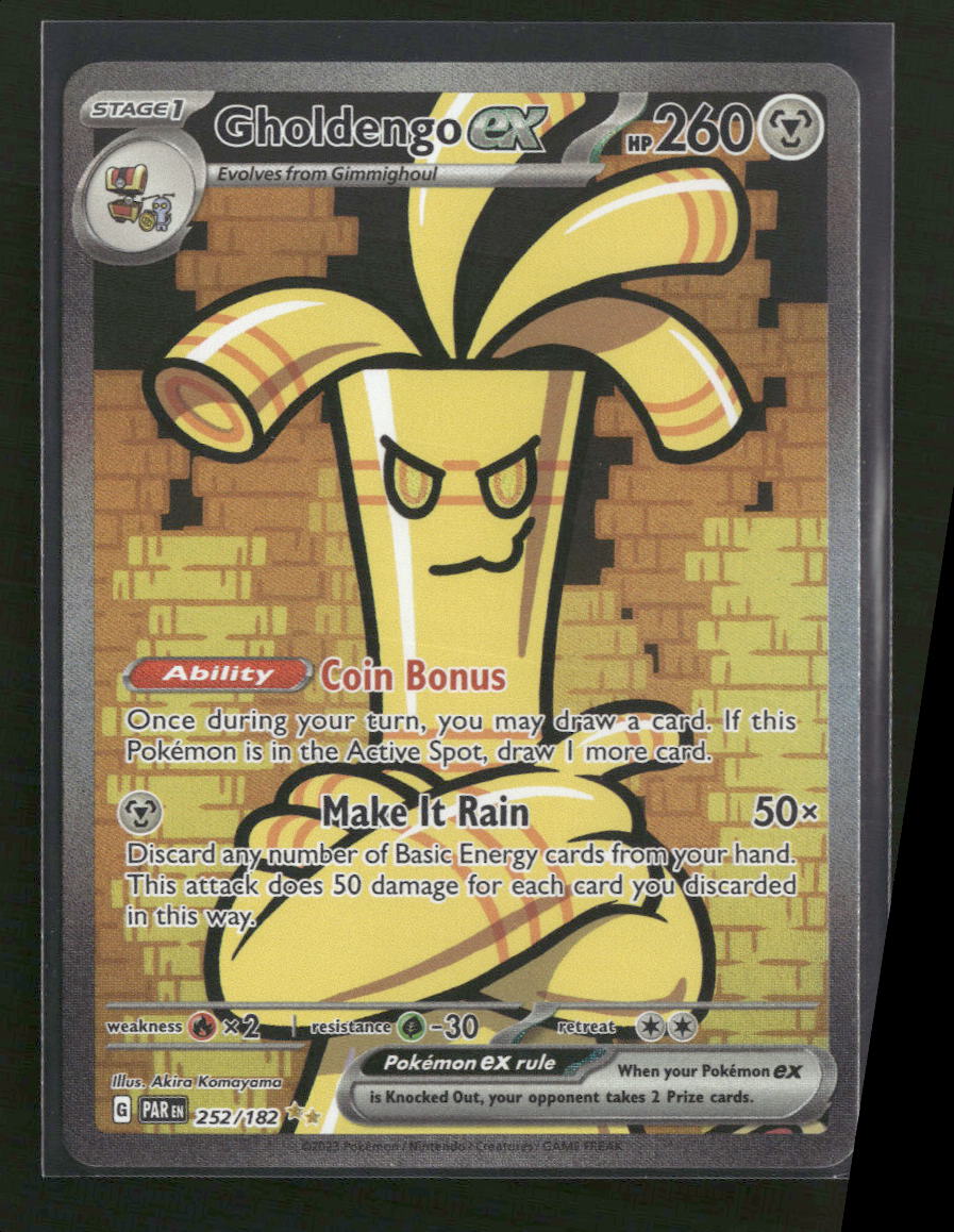SV04: Paradox Rift Gholdengo ex #252/182