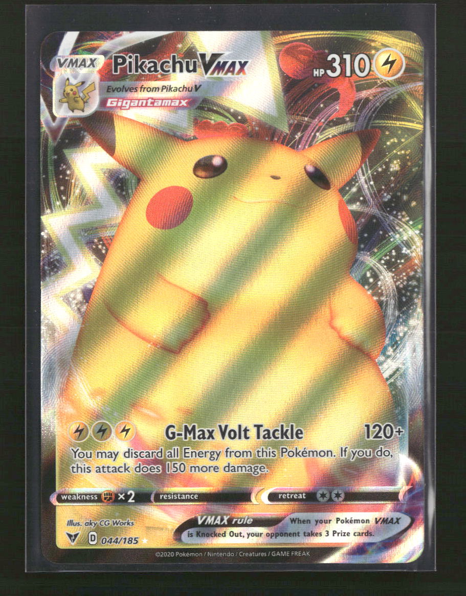 SWSH04: Vivid Voltage Pikachu VMAX #044/185