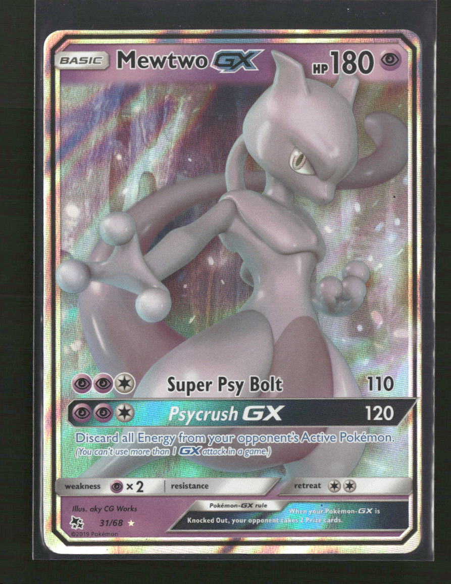 Hidden Fates Mewtwo GX #31/68