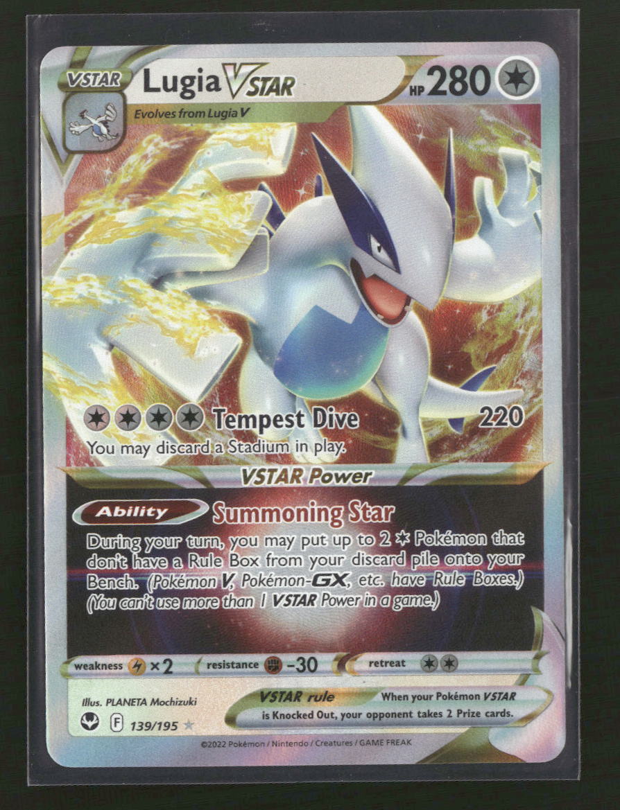 SWSH12: Silver Tempest Lugia VSTAR #139/195