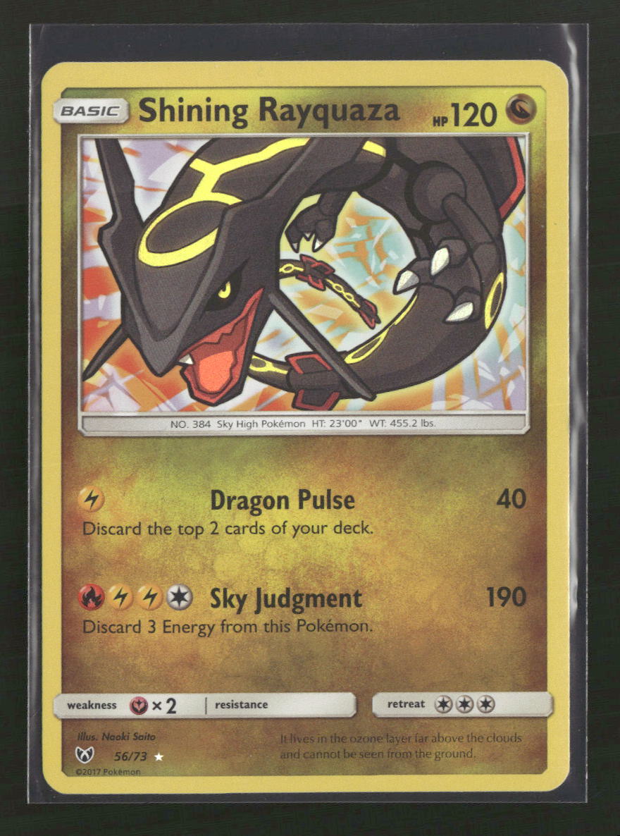 Shining Legends Shining Rayquaza #56/73