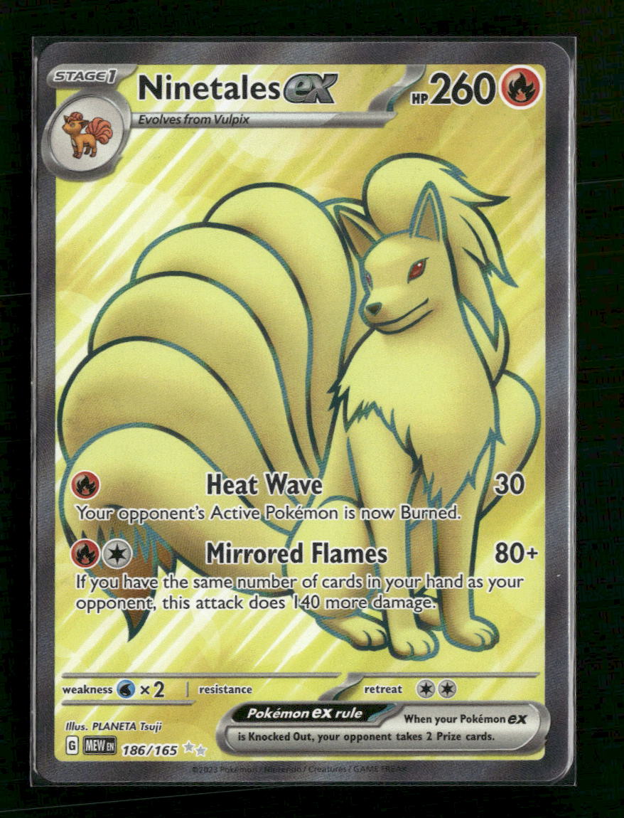 SV: Scarlet & Violet 151 Ninetales ex #186/165